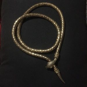 SALE ⭐️⭐️ Vintage Gold-Toned Snake Belt/Necklace🐍